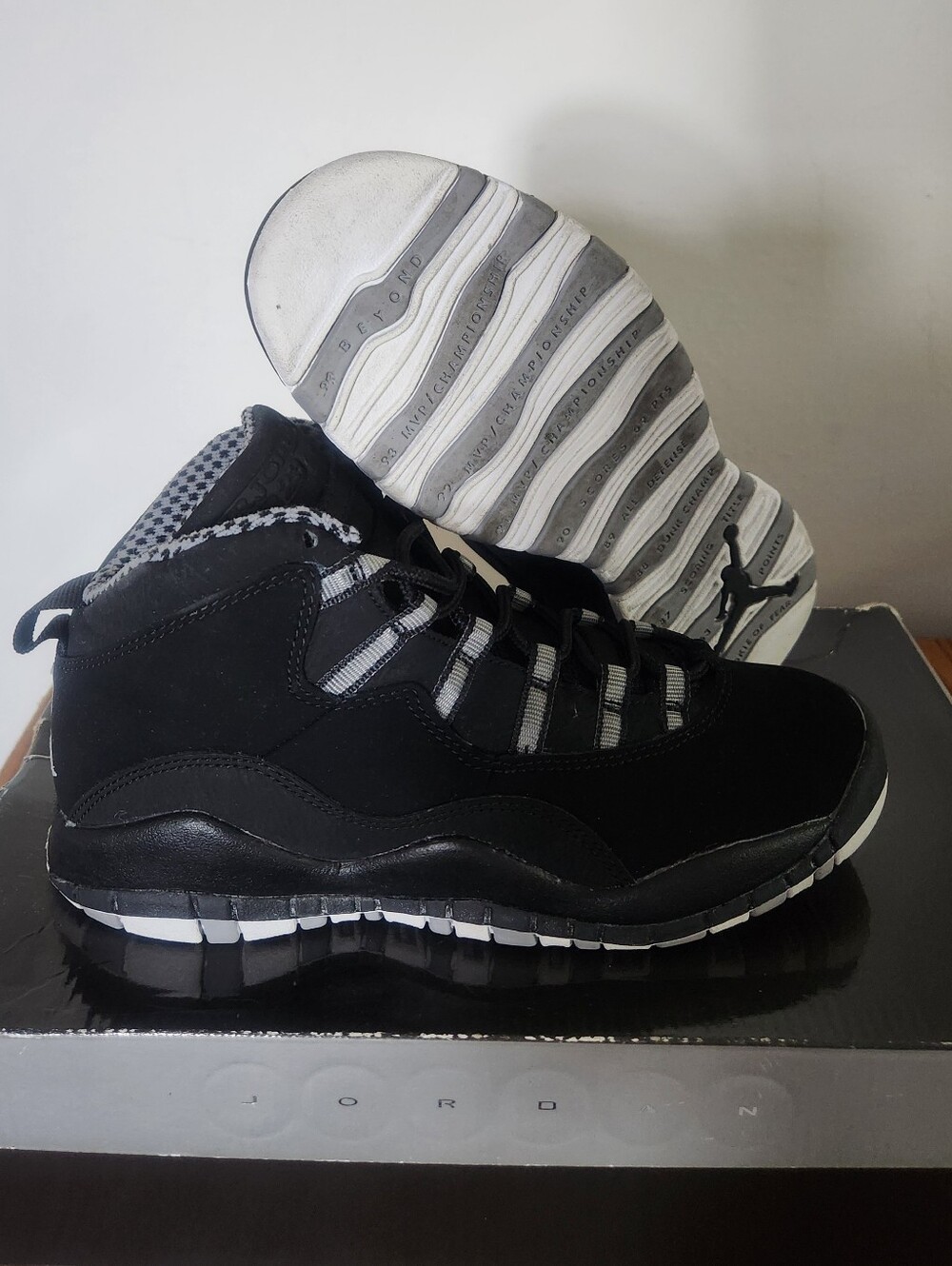 Air Jordan 10 Stealth sz 5y